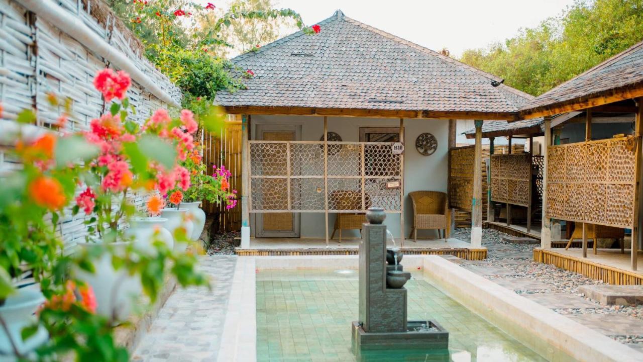 Bungalow Cafe Gili Beachfront Gili Meno Extérieur photo